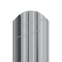 Штакетник металлический МП TRAPEZE-O 16,5х118 (ПЭ-01-7004-0.4) RAL 7004 Серый