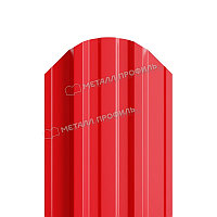 Штакетник металлический МП TRAPEZE-O 16,5х118 (ПЭ-01-3020-0.45) RAL 3020 Красный насыщенный