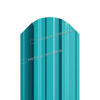 Штакетник металлический МП TRAPEZE-O 16,5х118 (ПЭ-01-5021-0.45) RAL 5021 Синяя вода
