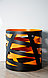 Дровница для камина F&W Saturn чёрно-оранжевый, фото 2