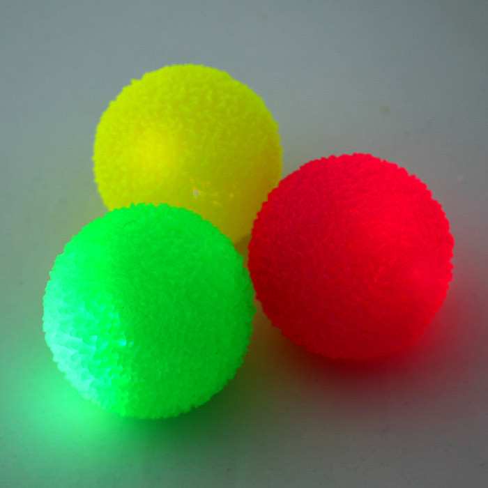 Мяч "травка" D-6.5см светящийся - фото 4 - id-p174789161
