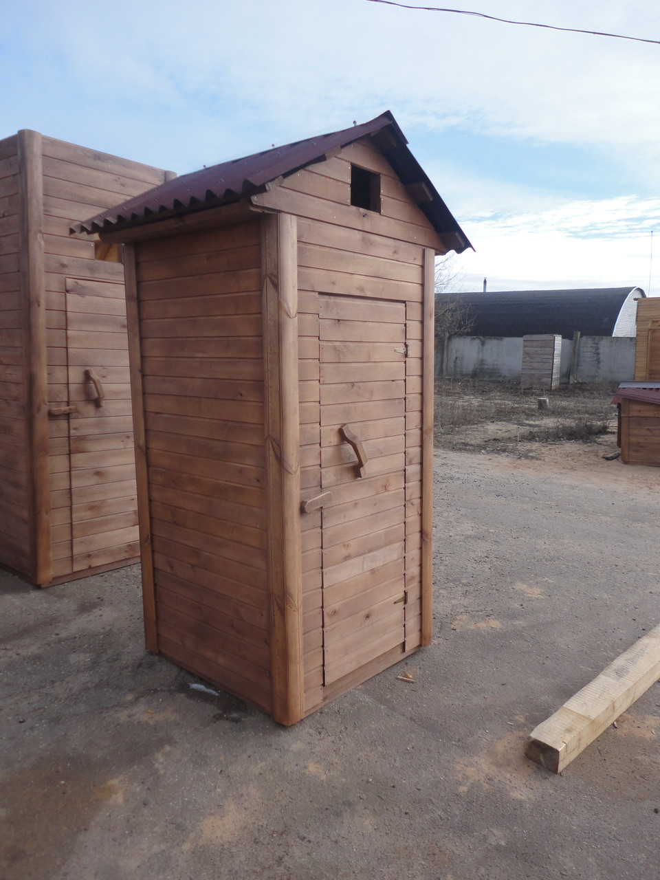 Туалет деревянный "Столбик"