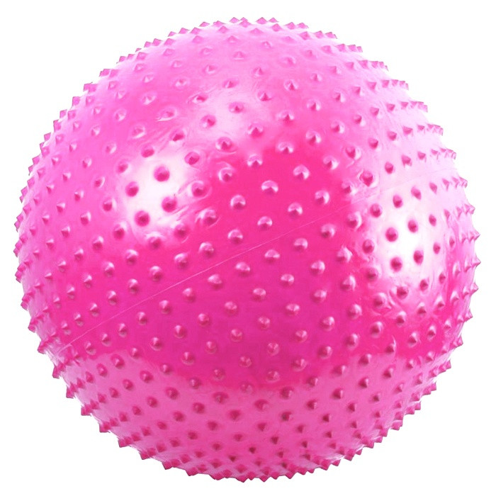 Мяч гимнастический с шипами 55см цвет ассорти