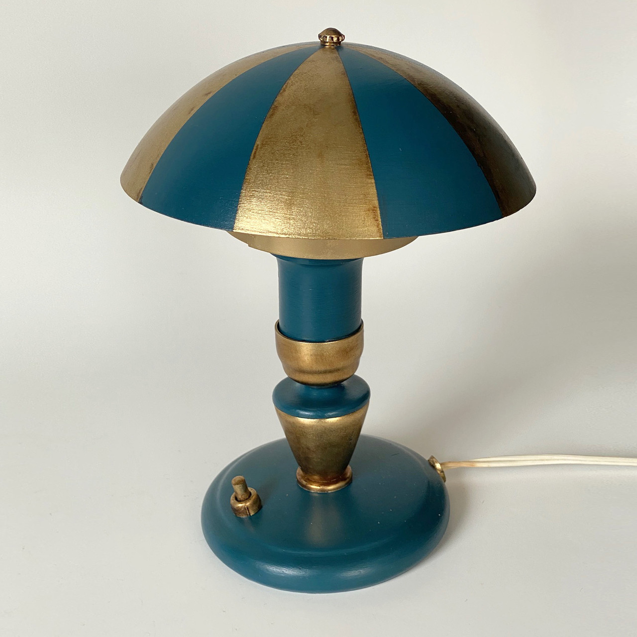 Лампа настольная, ночник Волшебный зонтик, винтаж. СССР, фото 1