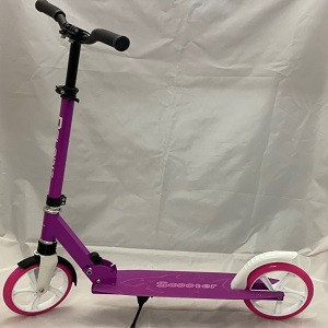 Самокат подростковый URBAN Sport LK-S002 V фиолетовый, колеса 200 мм ,до 80 кг, амортизатор