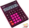 Калькулятор Citizen Casio GR-12C-WR-W-EP, 12-разрядный, бордовый