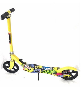 Самокат двухколесный Scooter 3621P Y жептый си