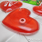 Солевая многоразовая грелка Сердце с Любовью 13 х 11 см Активатор кнопка, фото 5