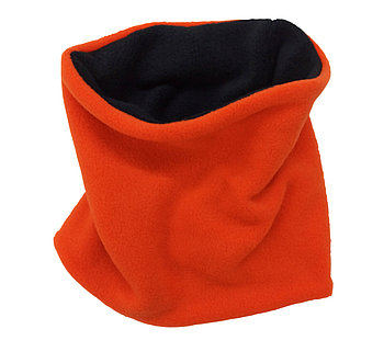 Бафф двойной, MaxWarm, цвет оранжевый/черный, (флис 180+280 г/м2), размер L