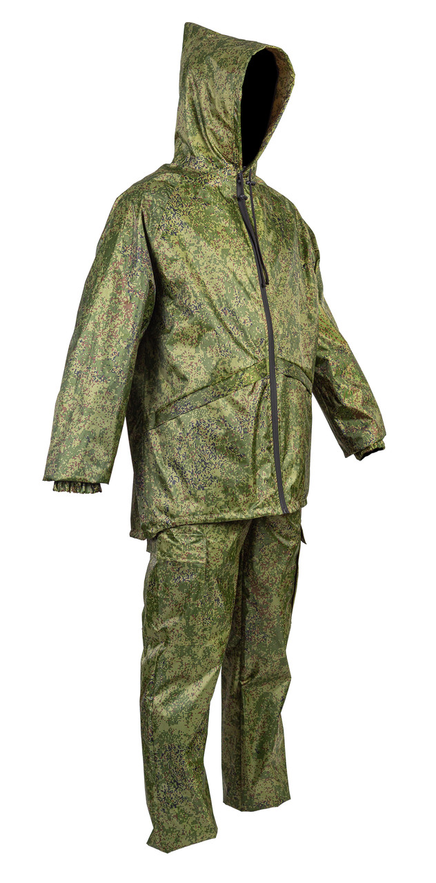 Куртка влагозащитная с герметизацией швов НО7(цифра) с отлетной какеткой 4XL - фото 2 - id-p174802728