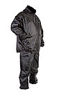 Куртка влагозащитная с герметизацией швов черная, с отлетной какеткой 2XL, фото 2