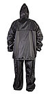 Куртка влагозащитная с герметизацией швов черная, с отлетной какеткой 2XL, фото 3