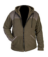 Куртка из флиса на молнии, размер L, цвет олива