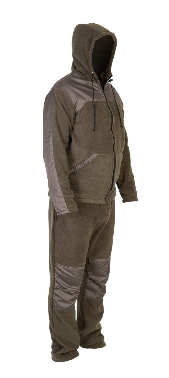 Куртка из флиса на молнии, размер L, цвет олива - фото 5 - id-p174802745