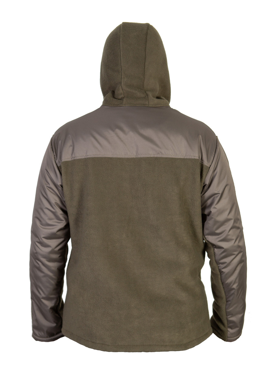 Куртка из флиса на молнии, размер M, цвет олива - фото 3 - id-p174802747