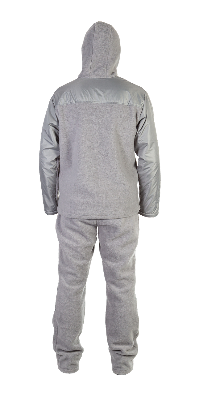 Куртка из флиса на молнии, размер XXL, цвет серый - фото 1 - id-p174802752