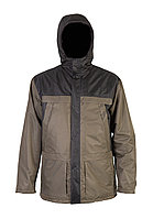 Куртка демисезонная Хайтек -15*С+15*С, размер: XL, удлиненная, цвет: Олива+Черный