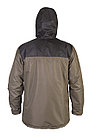 Куртка демисезонная Хайтек -15*С+15*С, размер: XL, удлиненная, цвет: Олива+Черный, фото 3