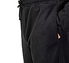 Костюм из флиса 180 г/м2. Размер M. Цвет: Черный. Куртка худи, брюки., фото 7
