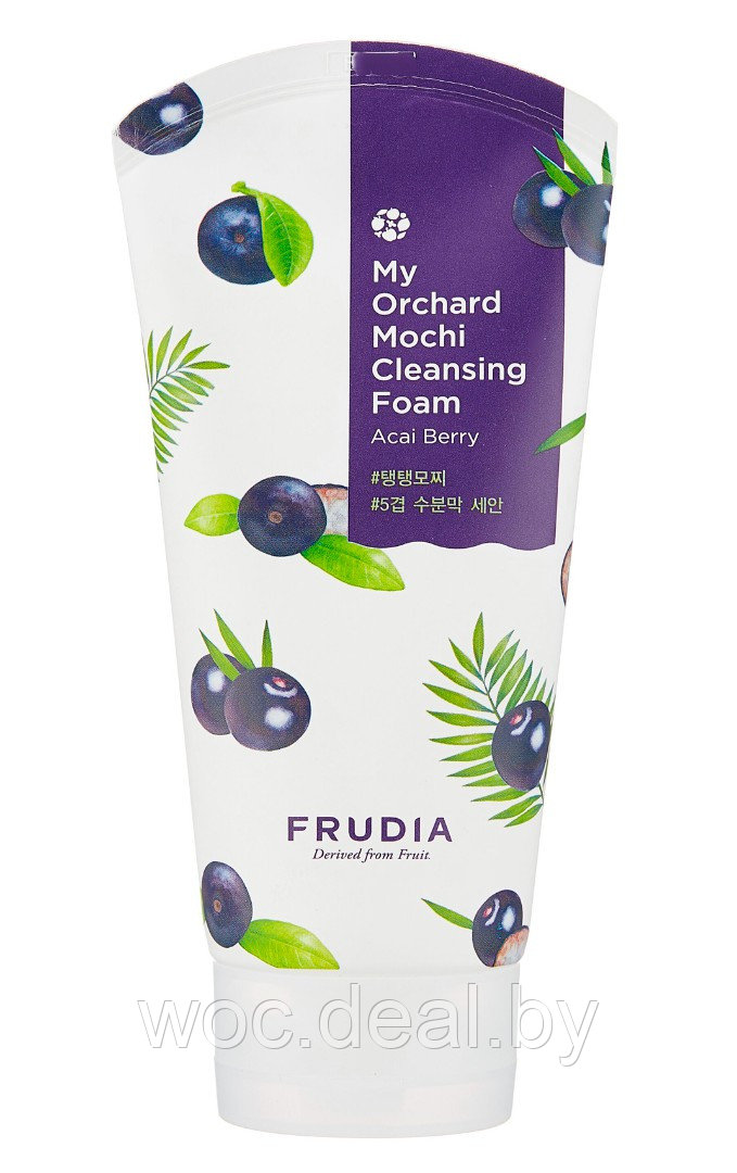 Frudia Очищающая пенка-моти для умывания My Orchard Mochi, 120 мл, ягоды асаи - фото 1 - id-p174803710