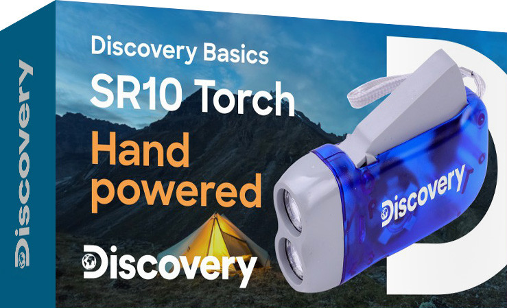 Динамо-фонарь Discovery Basics SR10 - фото 2 - id-p174802437