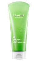 Frudia Себорегулирующая пенка-скраб Green Grape Pore Control, 145 мл