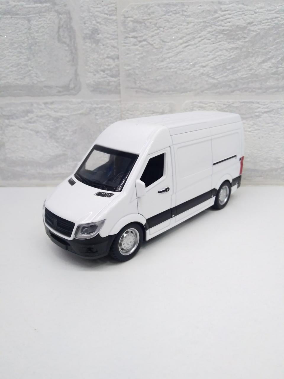 Машина Mercedes-Benz Sprinter металл свет, звук, открываются двери YX304-26A