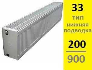 Радиатор KERMI Therm-X2 Profil-Ventil FТV тип 33 200-900, фото 2