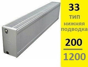 Радиатор KERMI Therm-X2 Profil-Ventil FТV тип 33 200-1200