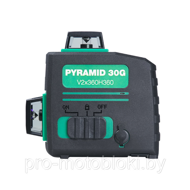 Уровень лазерный FUBAG Pyramid 30G V2х360H360 3D (зеленый луч) - фото 4 - id-p173194022