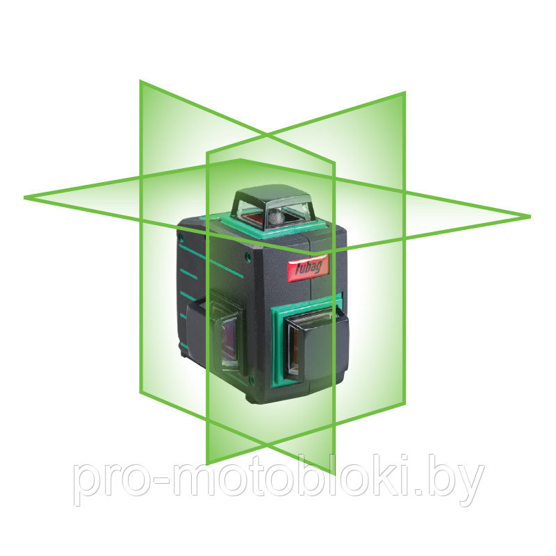 Уровень лазерный FUBAG Pyramid 30G V2х360H360 3D (зеленый луч) - фото 2 - id-p173194022