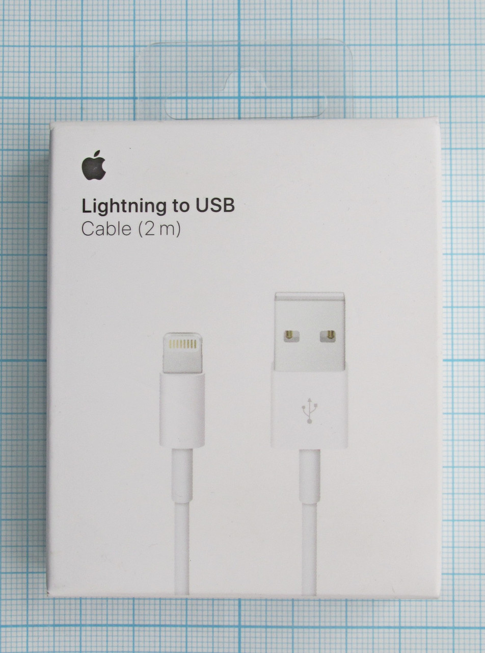 Кабель Apple Lightning MD819ZM/A (2 метра)