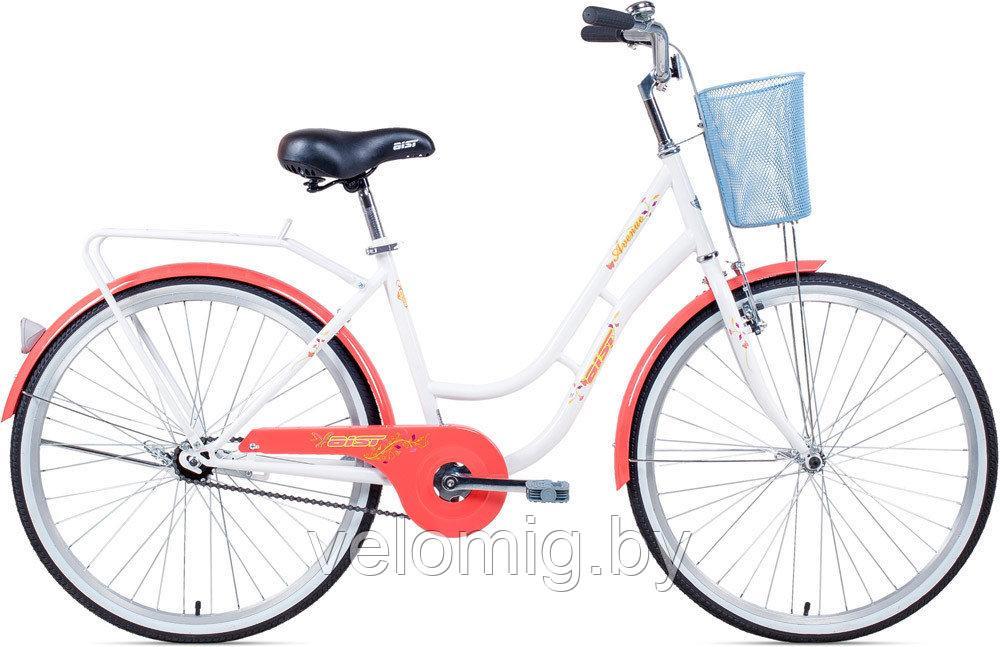 Велосипед городской/дорожный AIST Avenue 1.0 (2023)бело-розовый. - фото 3 - id-p83576475