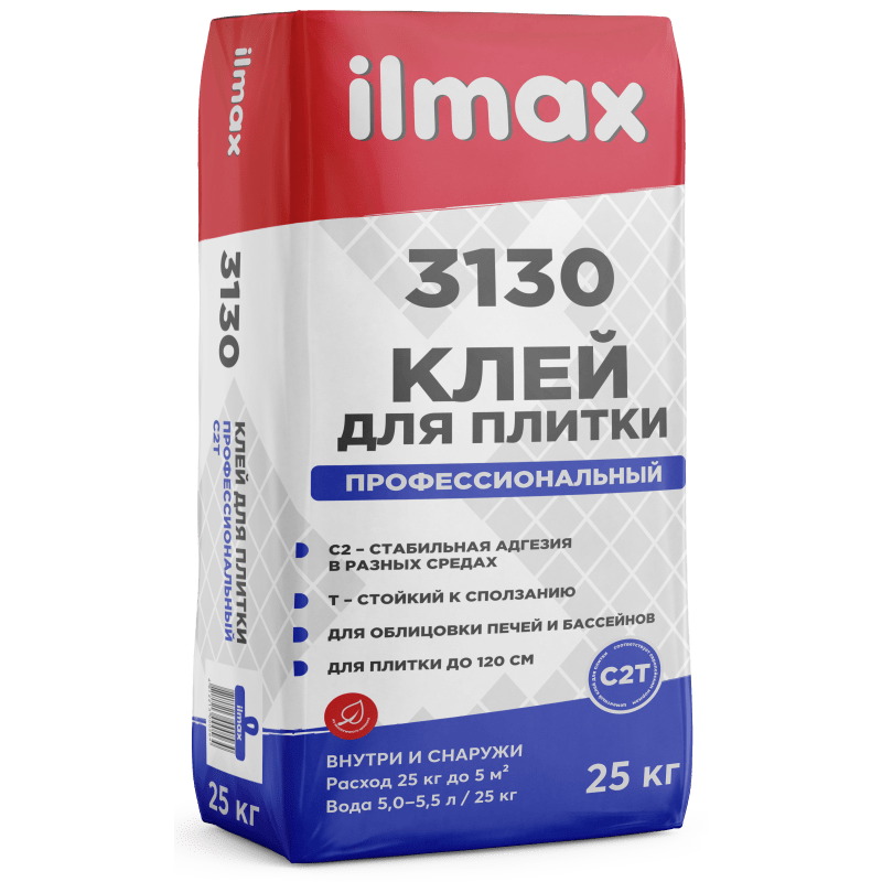 Плиточный клей эластичный ilmax 3130 superfix 25кг