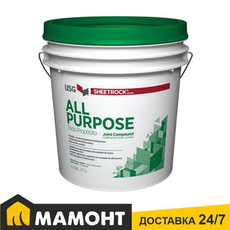 Шпатлевка готовая полимерная Sheetrock All Purpose США, 30 кг, фото 2