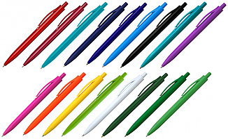 Ручка шариковая IGLA COLOR пластиковая