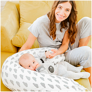 Подушка для беременных и кормящих со съемной наволочкой, фото 2