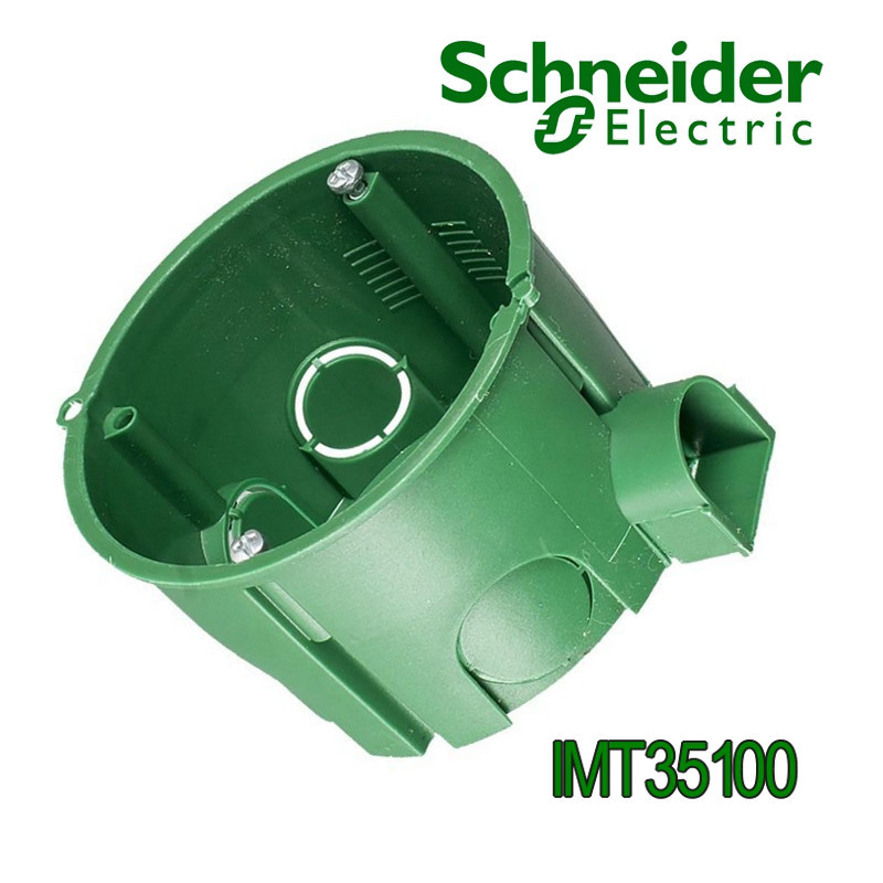 Коробка установочная для сплошных стен 68(65)x45 IMT35100 Schneider Electric
