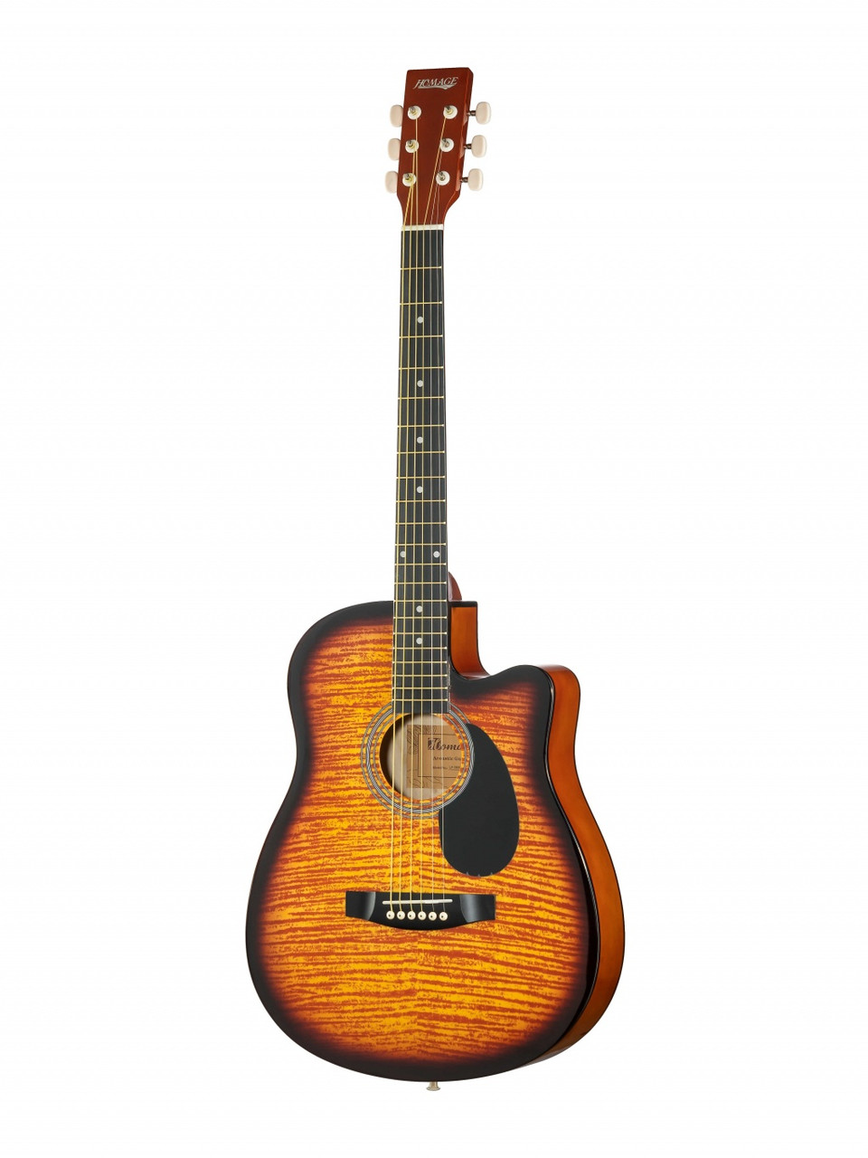 HOMAGE LF-3800CT-SB Фольковая гитара с вырезом
