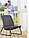Набор уличной мебели (2 кресла, столик) Rio Patio set, графит, фото 8
