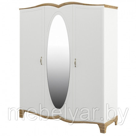 Шкаф для одежды МН-041-04 Мебель Неман Тиффани-NEW - фото 1 - id-p174868951
