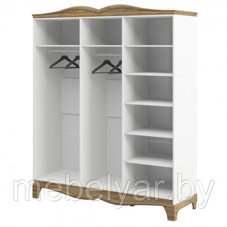 Шкаф для одежды МН-041-04 Мебель Неман Тиффани-NEW - фото 2 - id-p174868951
