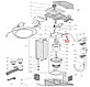 Штуцер клапана для кофеварки Delonghi EC220, EC330, фото 3