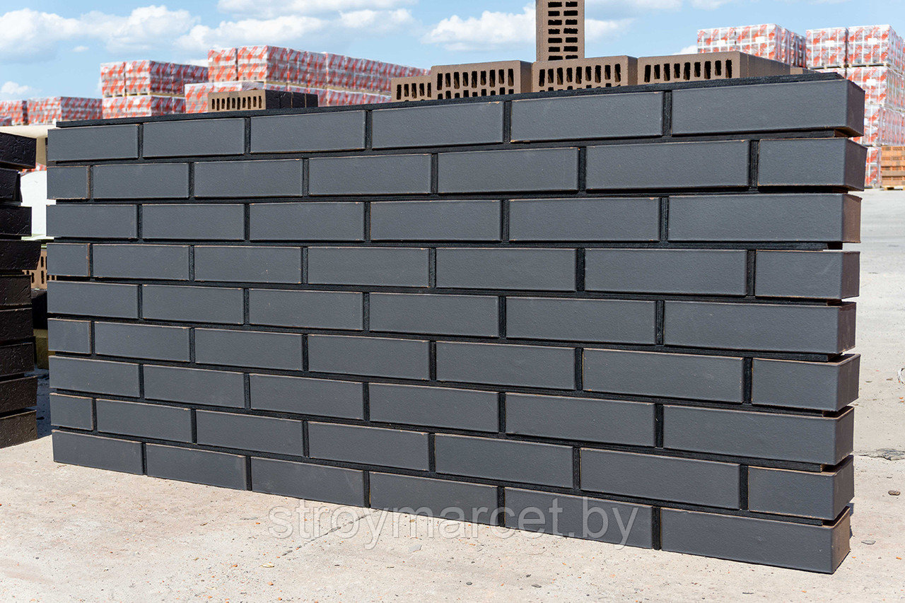 Кирпич керамический 1НФ Black Premium Matte