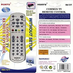 Пульт телевизионный Huayu для Thomson RM-737T