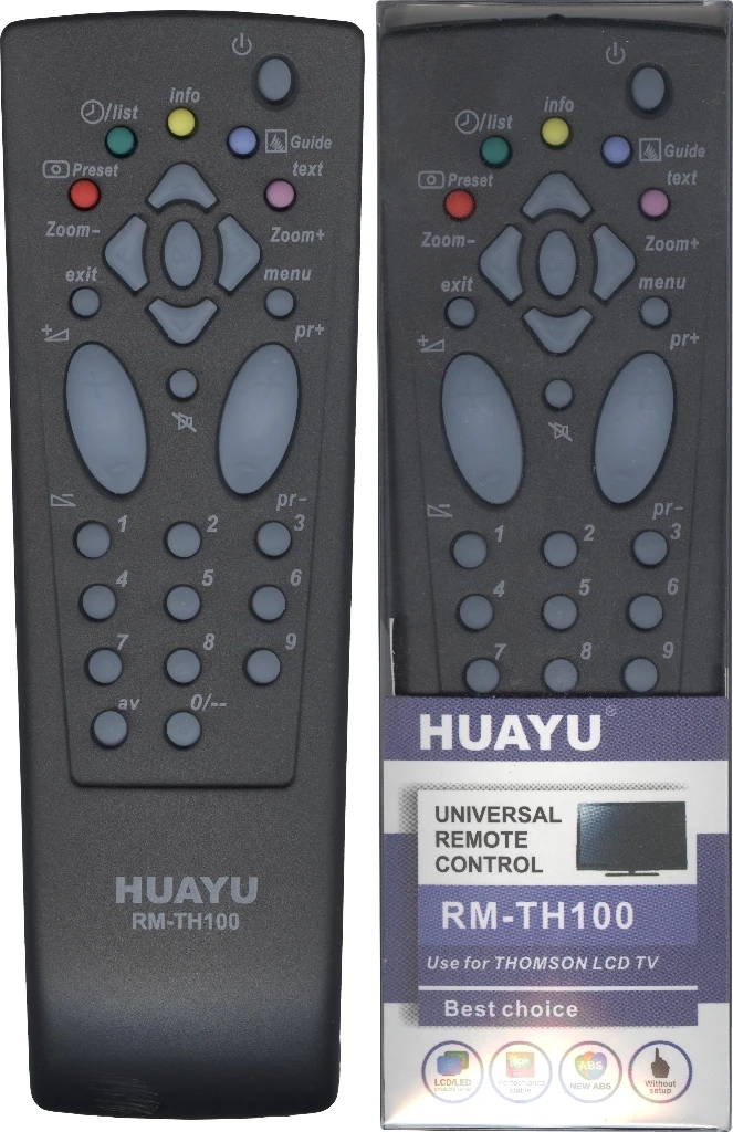 Пульт телевизионный Huayu для Thomson RM-TH100 - фото 1 - id-p174877410