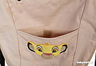 Рюкзак-переноска Polini Kids Disney Baby Король Лев с вышивкой 0002165-3 (бежевый), фото 3