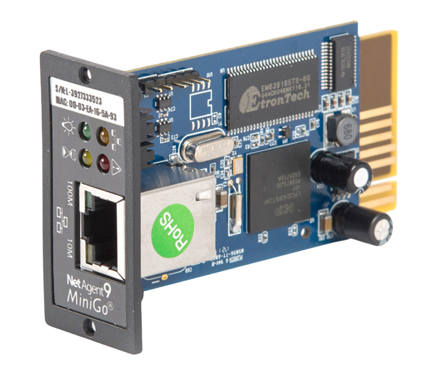 SNMP-модуль DL 801 SKAT UPS-1000 RACK/3000 RACK Мониторинг и упр-е по Ethernet Бастион - фото 1 - id-p173951205