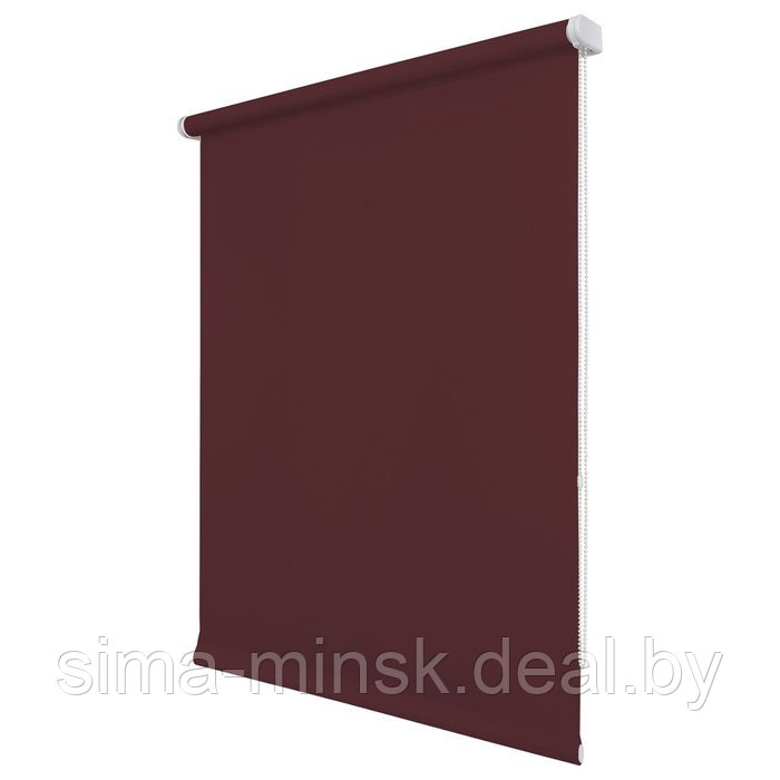 Рулонная штора «Плайн», 43х175 см, цвет бордовый - фото 2 - id-p174895380