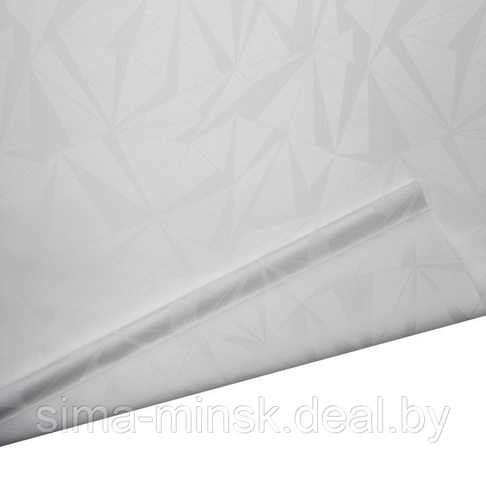 Рулонная штора «Грани», 72х175 см, цвет светло-серый - фото 3 - id-p174896119